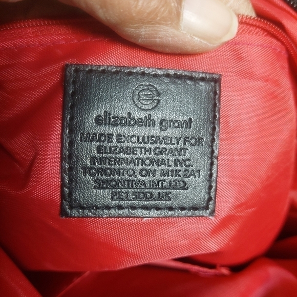 Elizabeth Grant Black Quilted Handbag/Purse - Picture 14 of 16